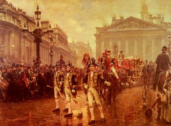 William Logsdail : Sir James Whiteheads Procession